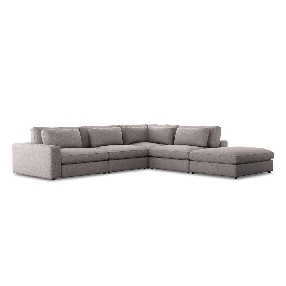 Four Hands Bloor 4 Pc Sectional With Ottoman