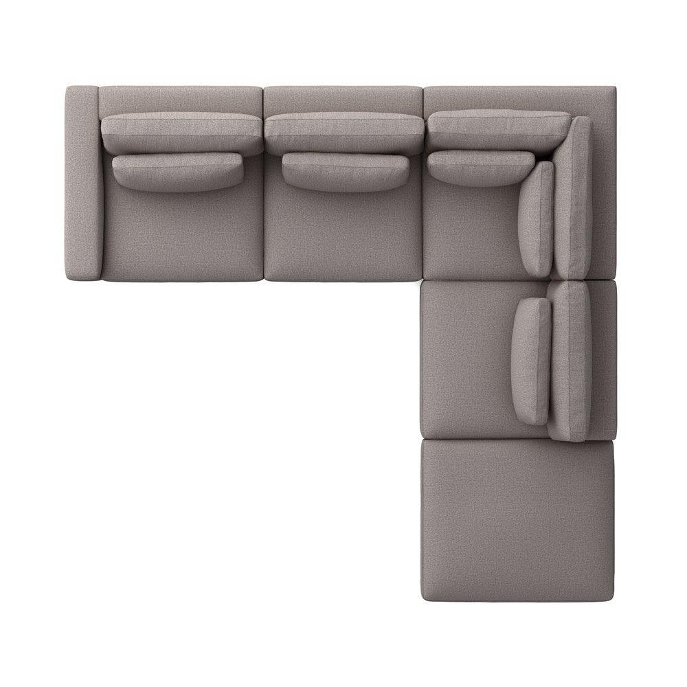 Four Hands Bloor 4 Pc Sectional With Ottoman
