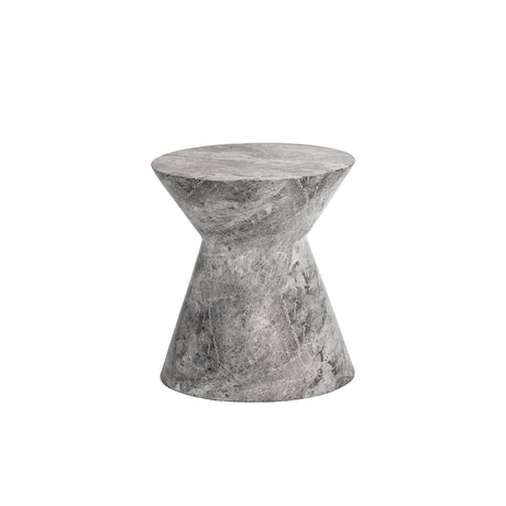 Astley End Table - Marble Look - Grey | Sunpan | Home Elegance USA