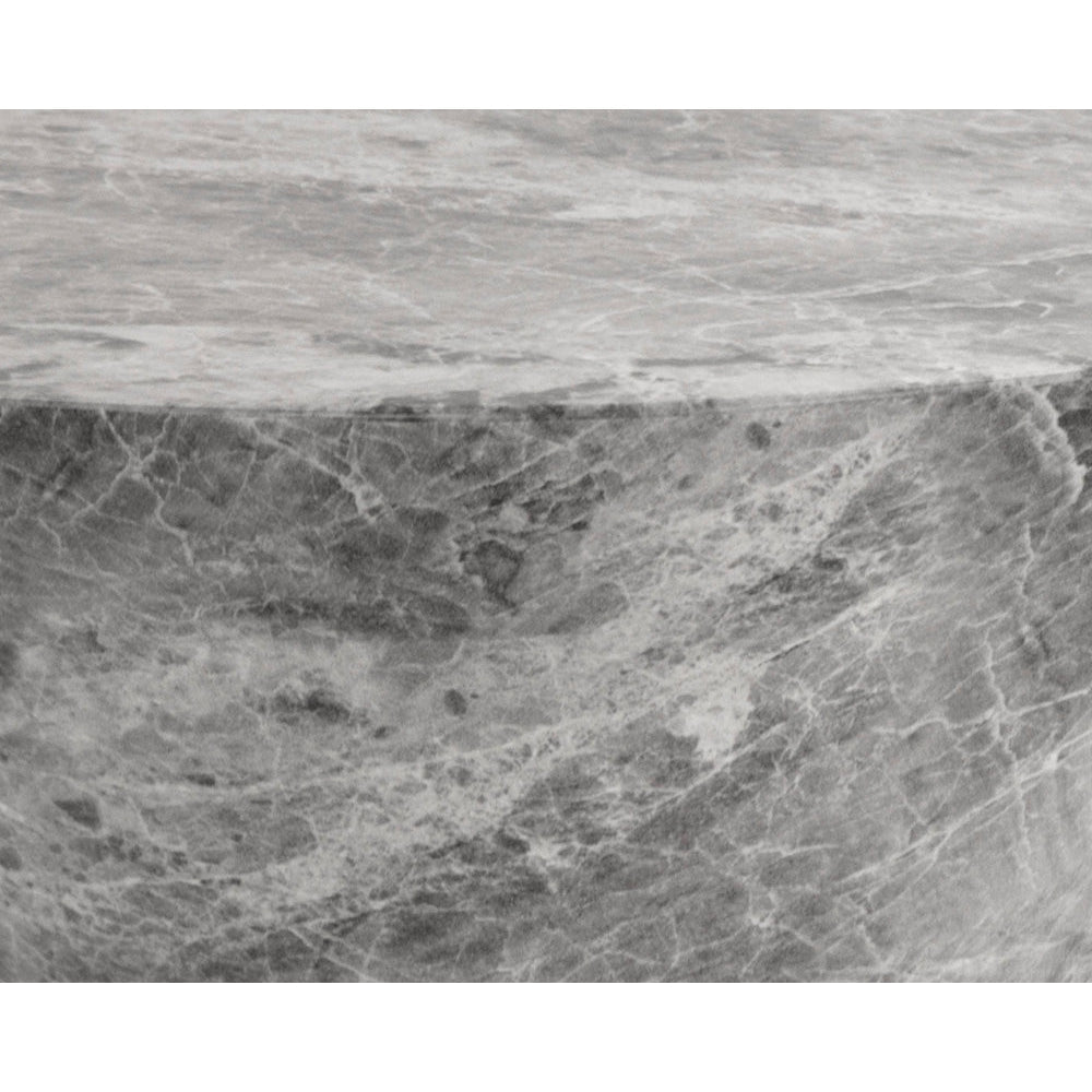 Astley End Table - Marble Look - Grey | Sunpan | Home Elegance USA