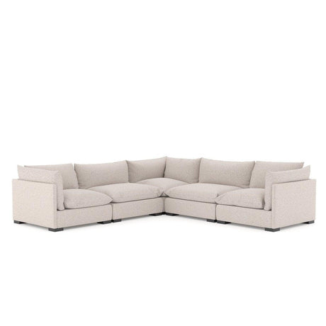 Four Hands Westwood 5 Pc Sectional