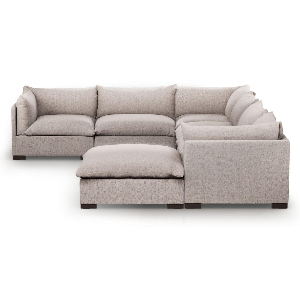 Four Hands Westwood 6 Pc Sectional With Ottoman