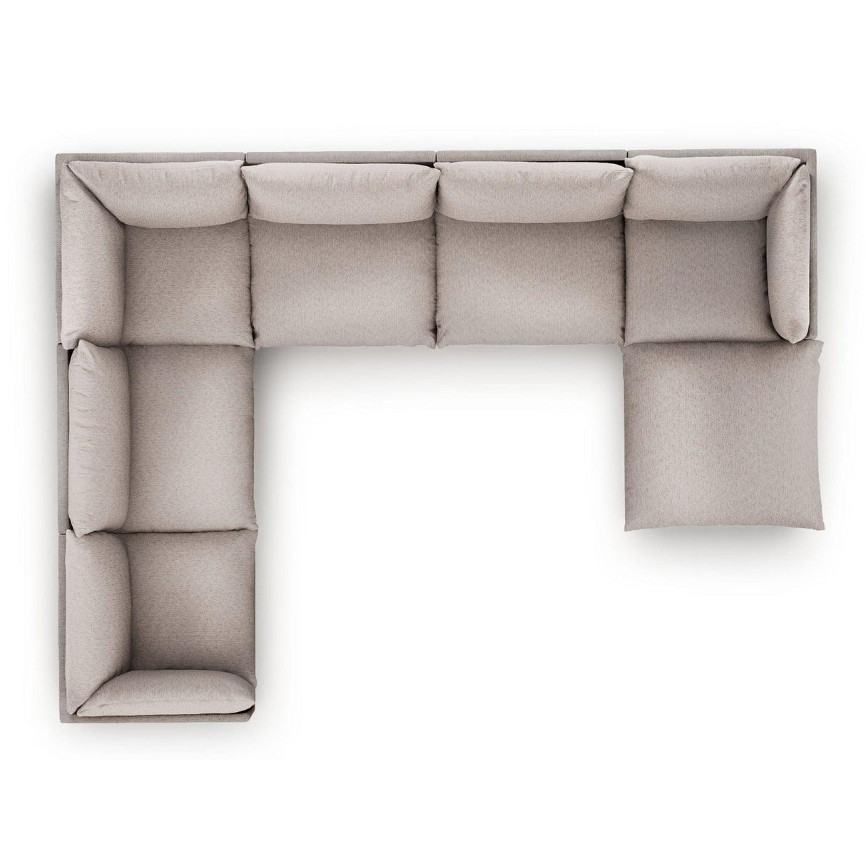 Four Hands Westwood 6 Pc Sectional With Ottoman