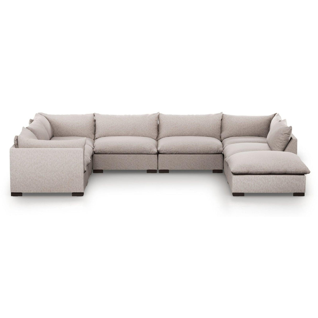 Four Hands Westwood 7 Pc Sectional With Ottoman