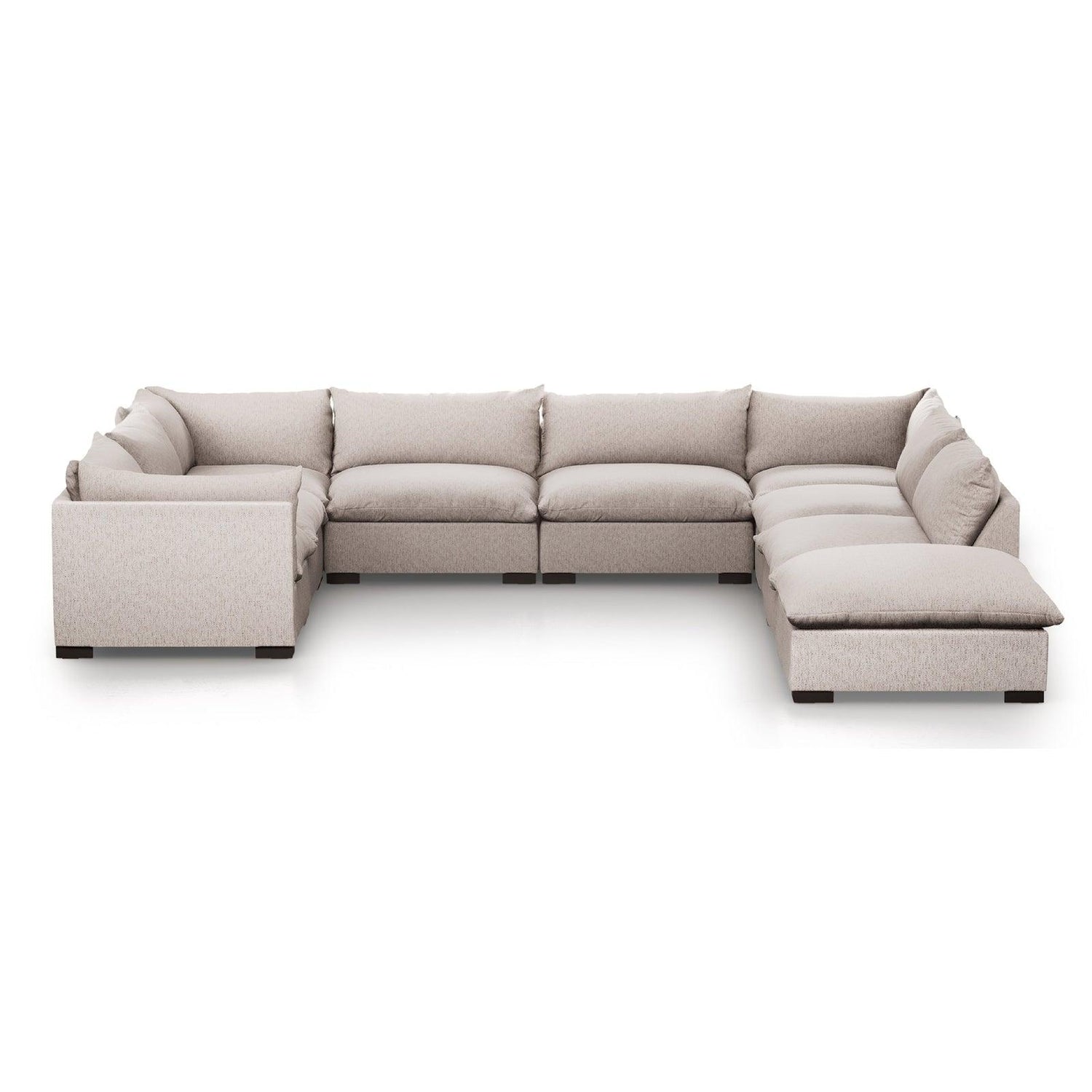 Four Hands Westwood 8 Pc Sectional With Ottoman