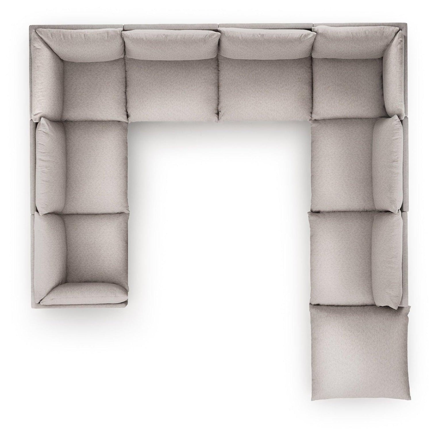 Four Hands Westwood 8 Pc Sectional With Ottoman