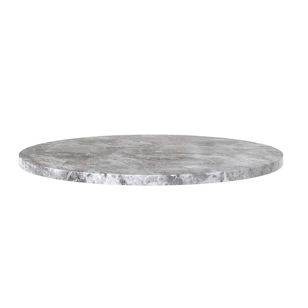 Cypher Dining Table Top - Marble Look - Grey - 55" | Sunpan | Home Elegance USA