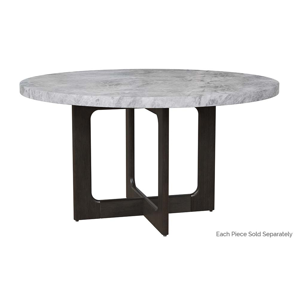 Cypher Dining Table Top - Marble Look - Grey - 55" | Sunpan | Home Elegance USA