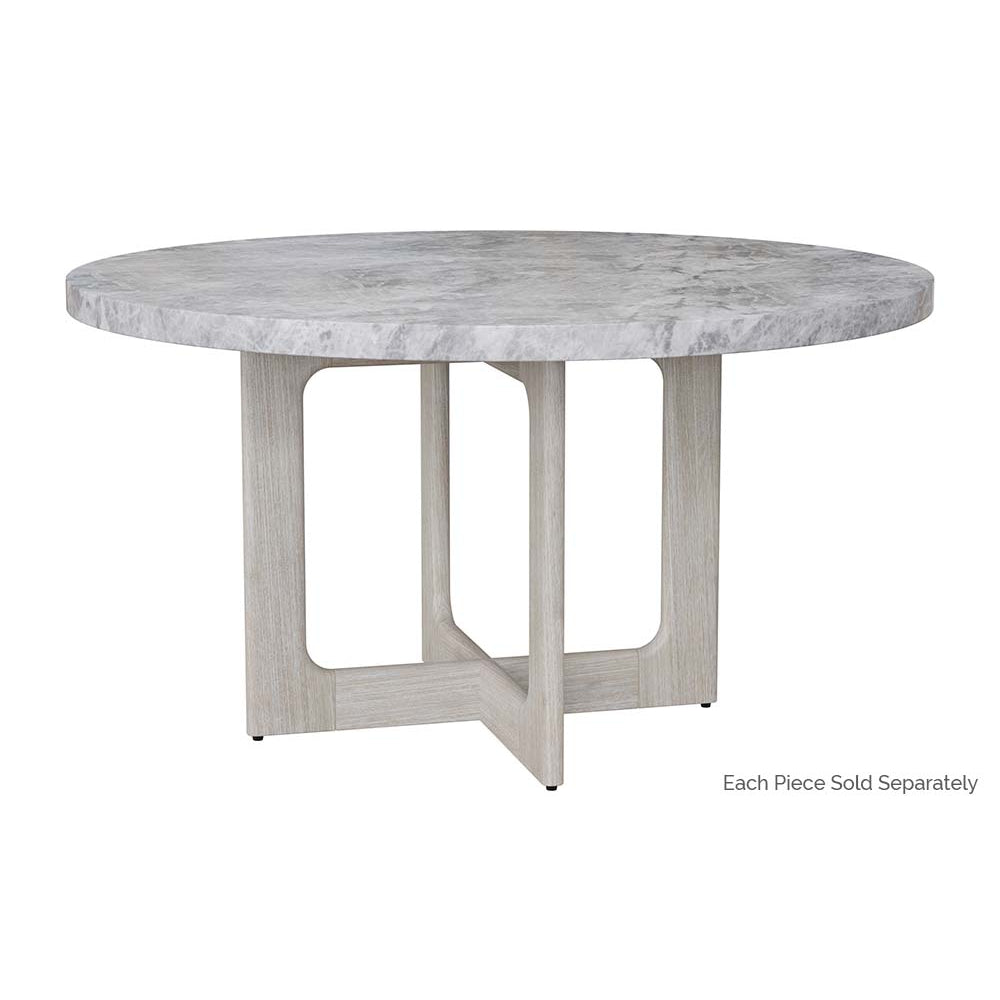 Cypher Dining Table Top - Marble Look - Grey - 55" | Sunpan | Home Elegance USA