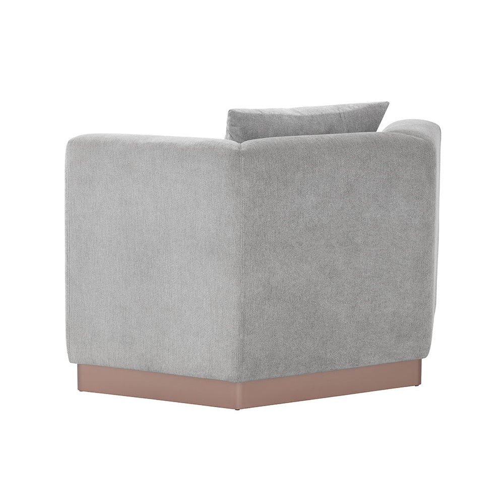 Amalia Armchair - Polo Club Stone | Sunpan | Home Elegance USA