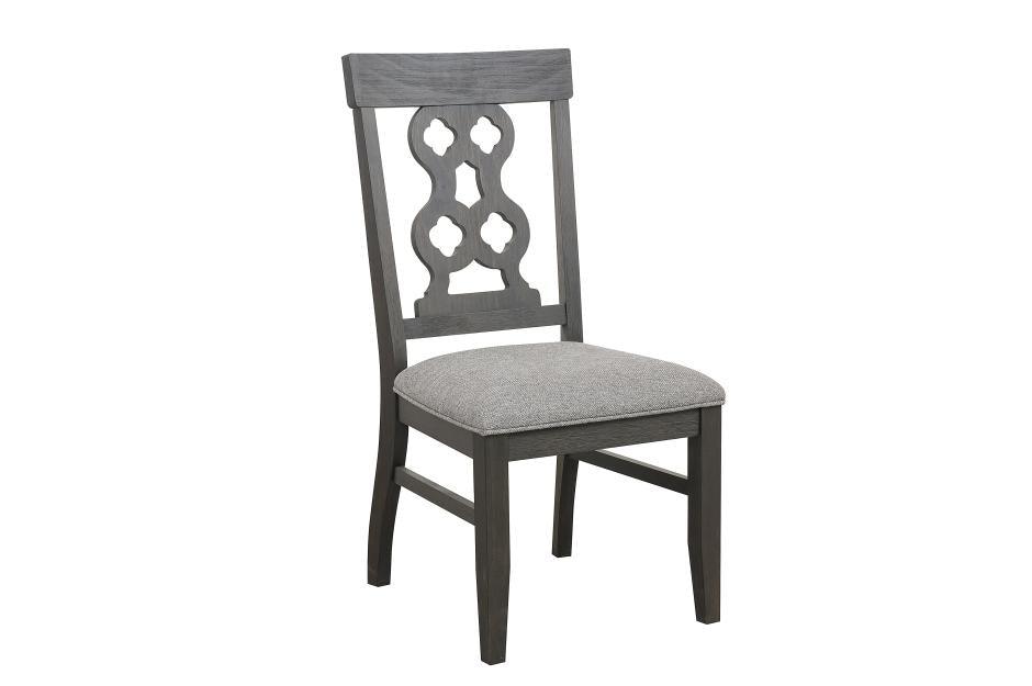 Arasina Dark Pewter 7 Piece Extendable Rectangular Dining Room Set 5559N - 96 - 7 | Homelegance | Home Elegance USA