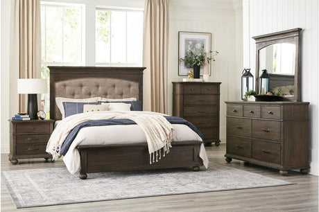 Homelegance - Motsinger 5 Piece Eastern King Bedroom Set In Brown - 1400K-1Ek-5Set