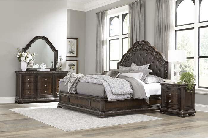 Beddington 5 Piece Eastern King Bedroom Set 1407K - 1Ek - 5 | Homelegance | Home Elegance USA