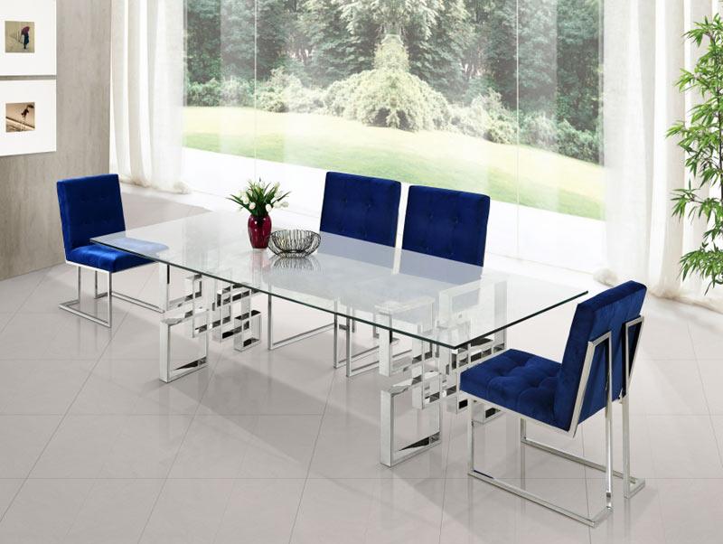 Alexis 5 Piece Dining Room Set - 731 - 5Set | Meridian | Home Elegance USA