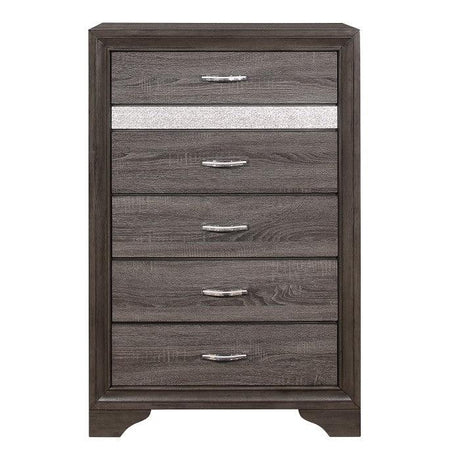 Homelegance - Luster Chest In Gray - 1505-9