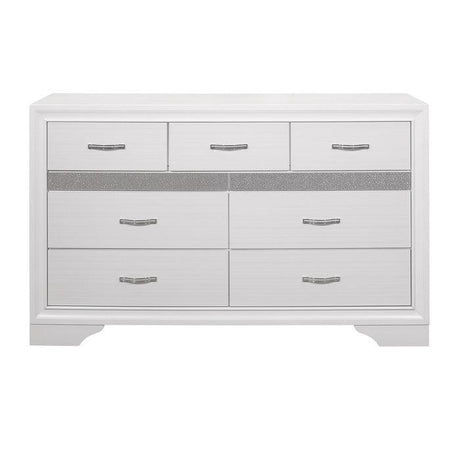 Homelegance - Luster Dresser In White - 1505W-5