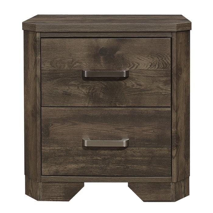 Homelegance - Jocelyn Night Stand In Rustic Brown - 1509-4