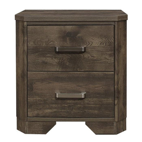 Homelegance - Jocelyn Night Stand In Rustic Brown - 1509-4