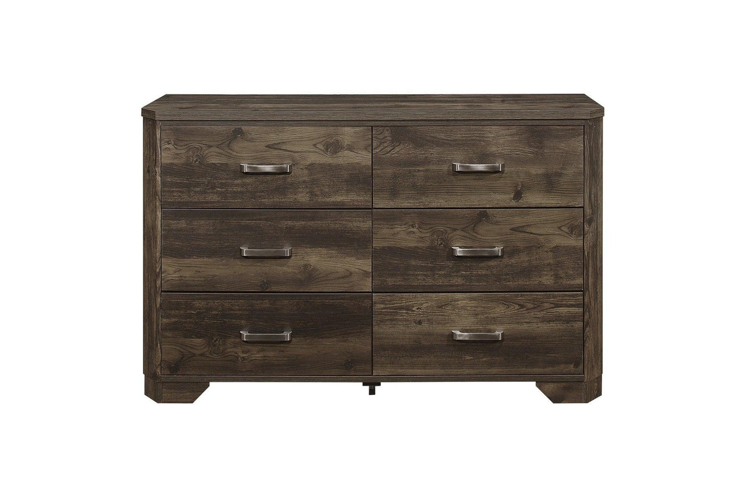 Homelegance - Jocelyn Dresser With Mirror In Rustic Brown - 1509-6