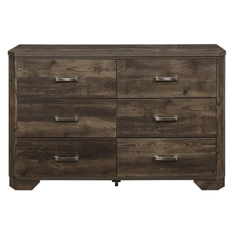 Homelegance - Jocelyn Dresser In Rustic Brown - 1509-5