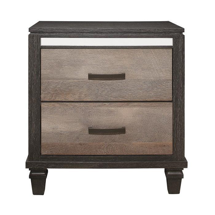 Danridge Night Stand In Brown 1518 - 4 | Homelegance | Home Elegance USA