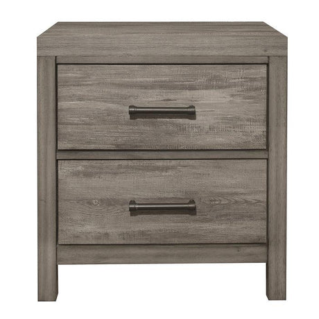 Bainbridge Night Stand In Weathered Gray 1526 - 4 | Homelegance | Home Elegance USA