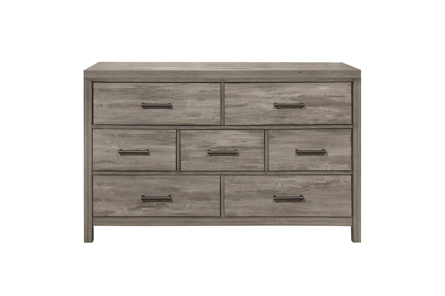 Bainbridge Dresser And Mirror In Weathered Gray 1526 - 6 | Homelegance | Home Elegance USA