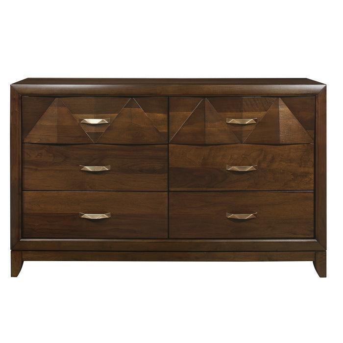 Aziel Dresser In Walnut 1535 - 5 | Homelegance | Home Elegance USA