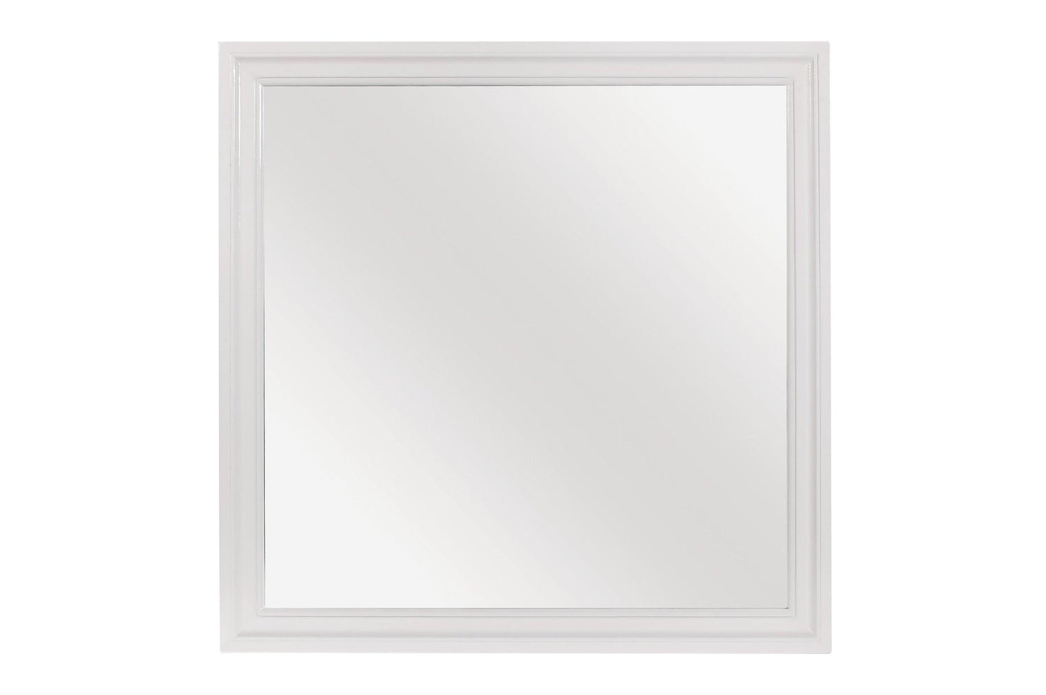 Homelegance - Lana Dresser With Mirror In White - 1556W-6
