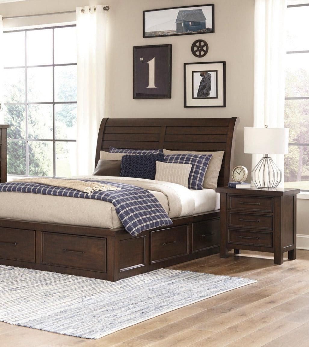 Homelegance - Logandale 3 Piece Queen Platform Bedroom Set - 1559-Q-3Set