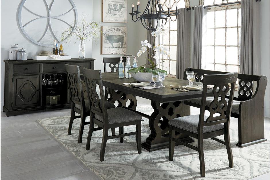 Arasina Dark Pewter Server 5559N - 40 | Homelegance | Home Elegance USA