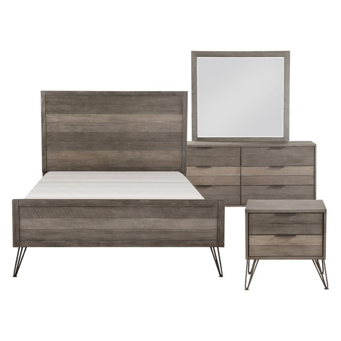 Homelegance - The Urbanite 4 Piece Eastern King Bedroom Set - 1604K-1Ek-4