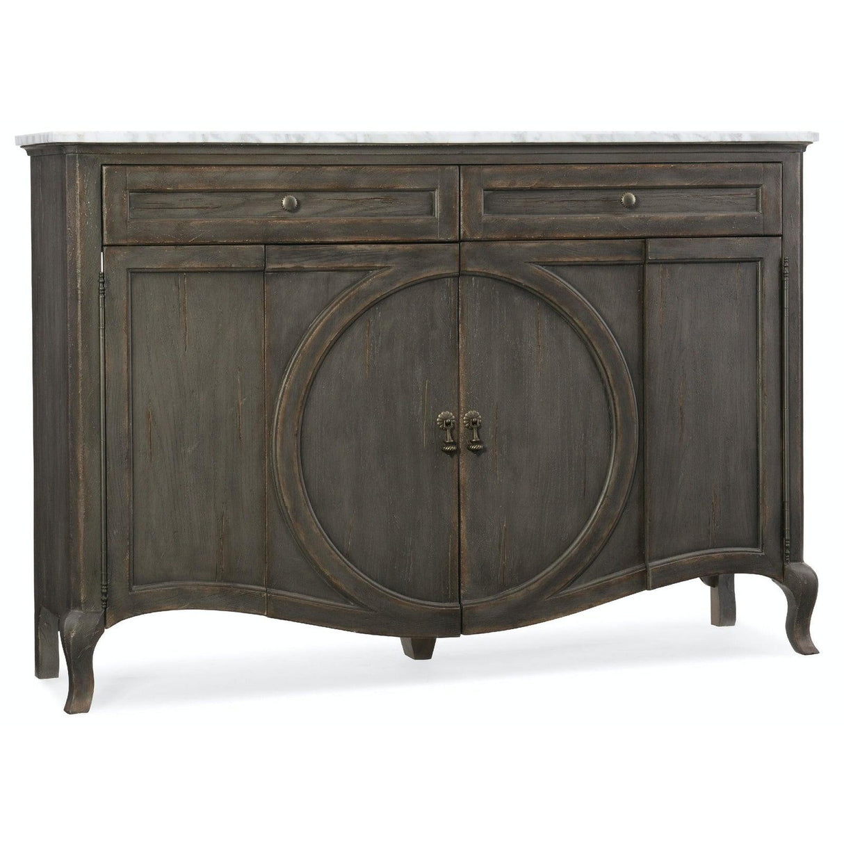 Arabella Four - Door Two Drawer Credenza | Hooker | Home Elegance USA