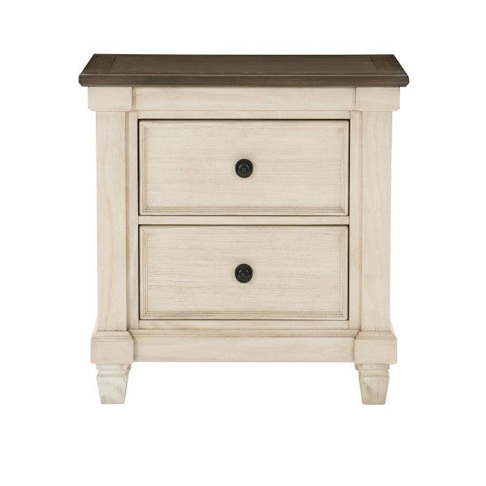 Homelegance - Weaver Night Stand In Antique White - 1626-4