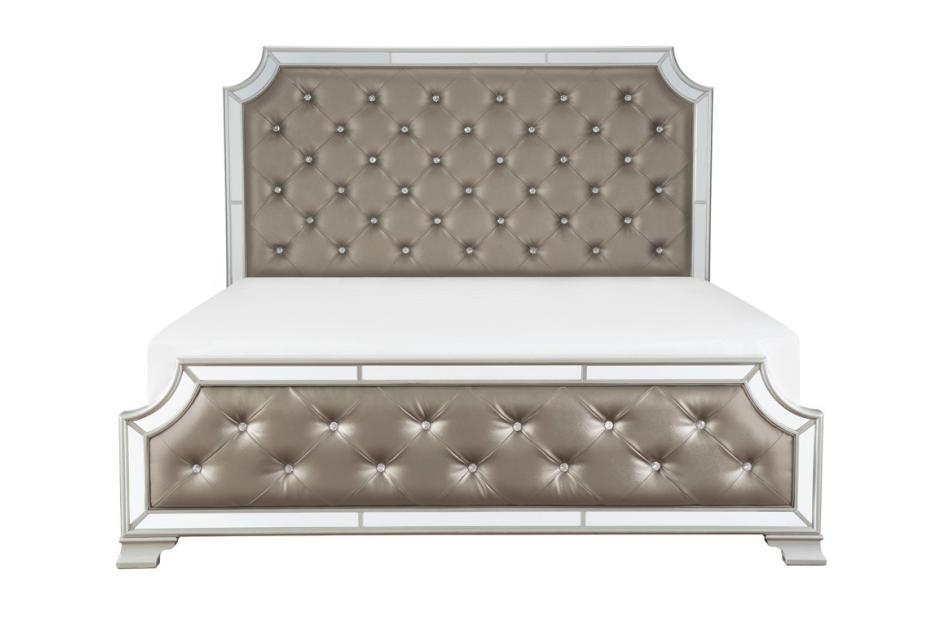 Avondale Eastern King Bed In Silver 1646K - 1Ek* | Homelegance | Home Elegance USA