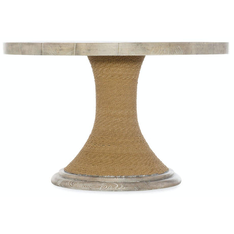 Amani 48Inch Round Pedestal Dining Table | Hooker | Home Elegance USA