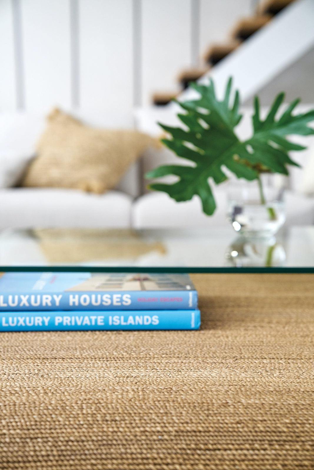 Amani Rope And Glass Cocktail Table | Hooker | Home Elegance USA