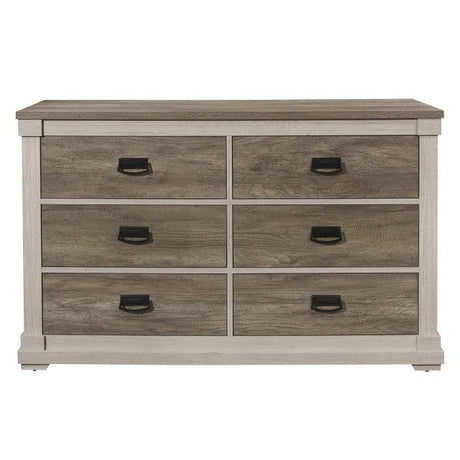 Arcadia Dresser In Weathered Gray 1677 - 5 | Homelegance | Home Elegance USA