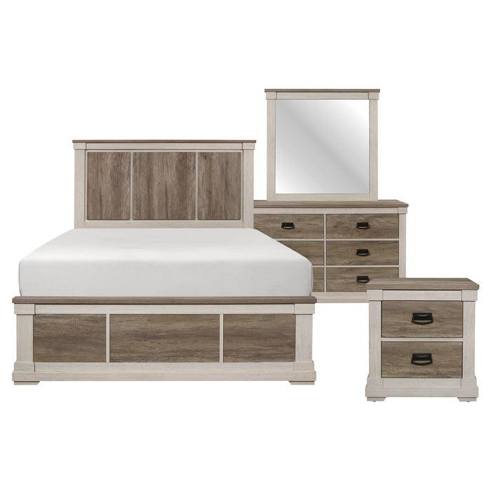 Arcadia 4 Piece Queen Bedroom Set In Weathered Gray 1677 - 1*4 | Homelegance | Home Elegance USA