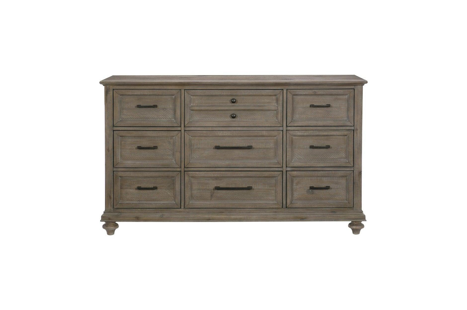 Cardano Dresser With Mirror In Light Brown 1689Br - 6 | Homelegance | Home Elegance USA