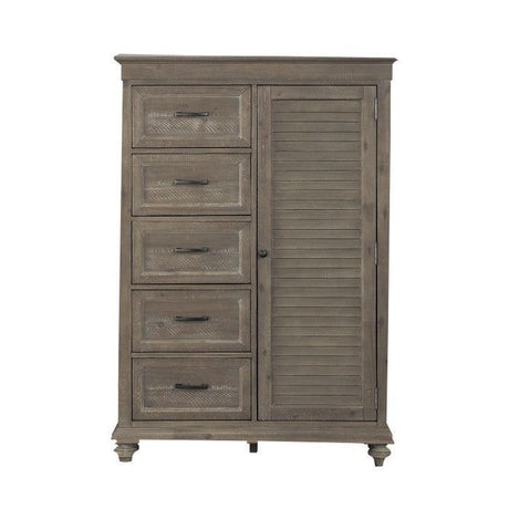 Cardano Wardrobe Chest In Light Brown 1689Br - 10 | Homelegance | Home Elegance USA