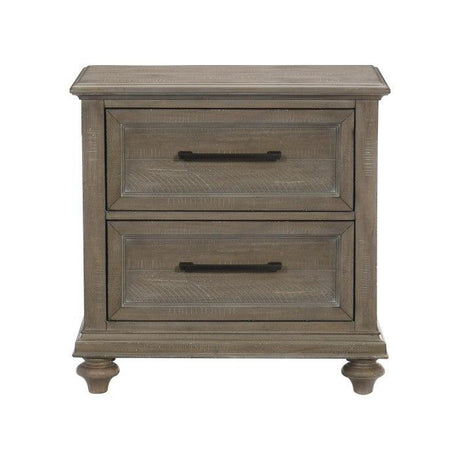 Cardano Night Stand In Light Brown 1689Br - 4 | Homelegance | Home Elegance USA