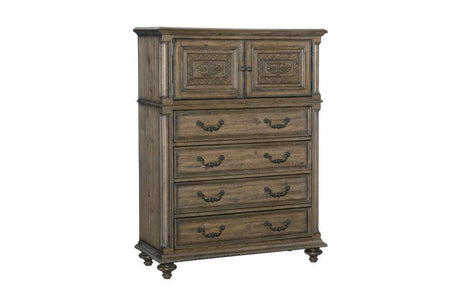 Homelegance - Rachelle Chest In Weathered Pecan - 1693-9