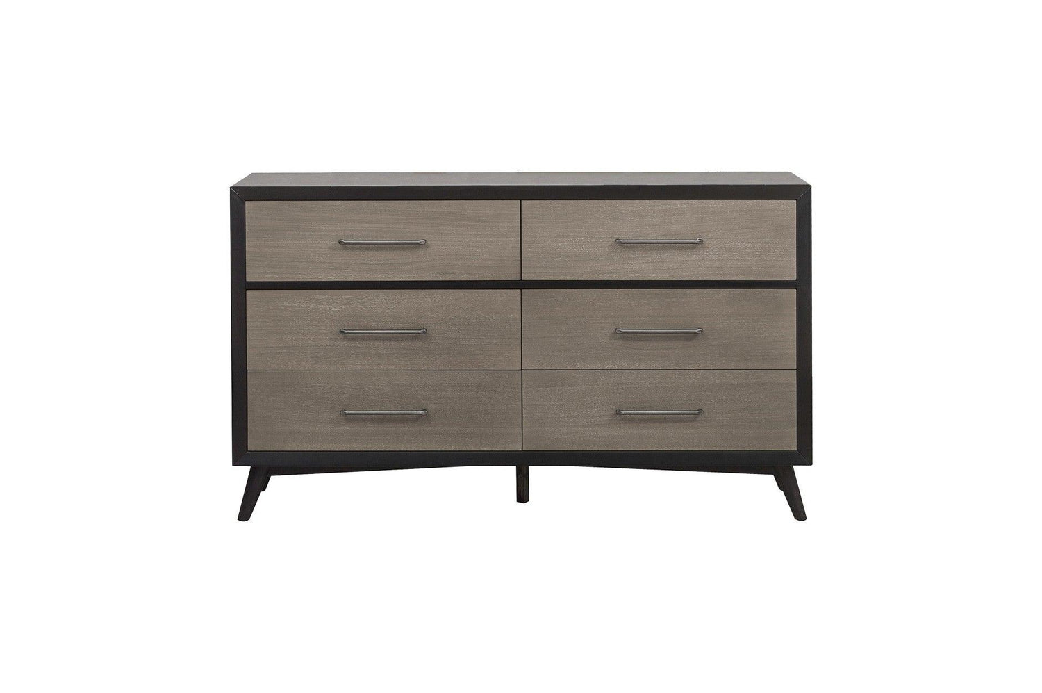 Homelegance - Raku Dresser In Gray And Black - 1711-5