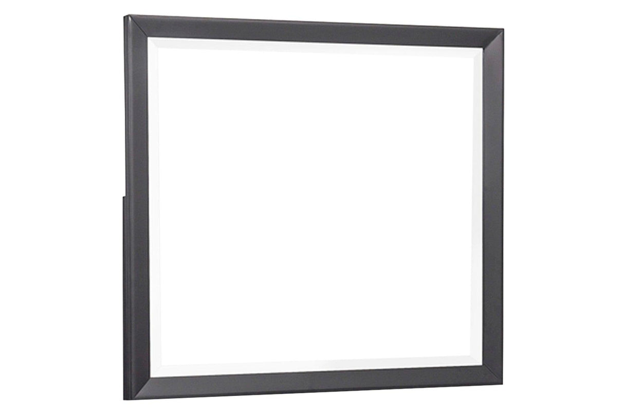 Homelegance - Raku 6 Piece Eastern King Platform Bedroom Set In Gray And Black - 1711K-1Ek-6Set