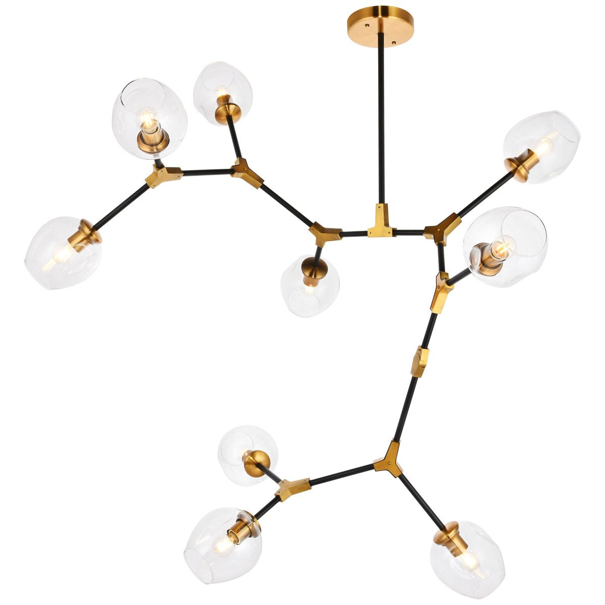 Elegant Lighting Cavoli 9-Light Pendant - Home Elegance USA