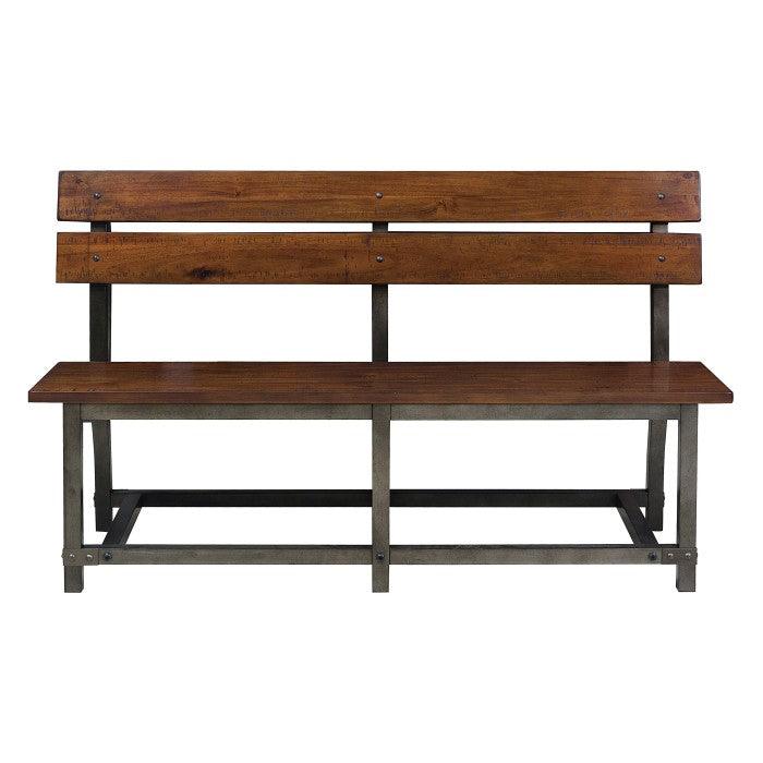 Holverson Bench With Back 1715-Bh | Homelegance