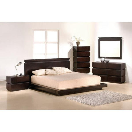 J&M Furniture - Knotch 4 Piece Queen Size Bedroom Set  - 1754426-Q-4Set