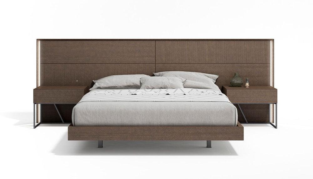 Almada King Bed In Ash - 17742 - K | J&M | Home Elegance USA