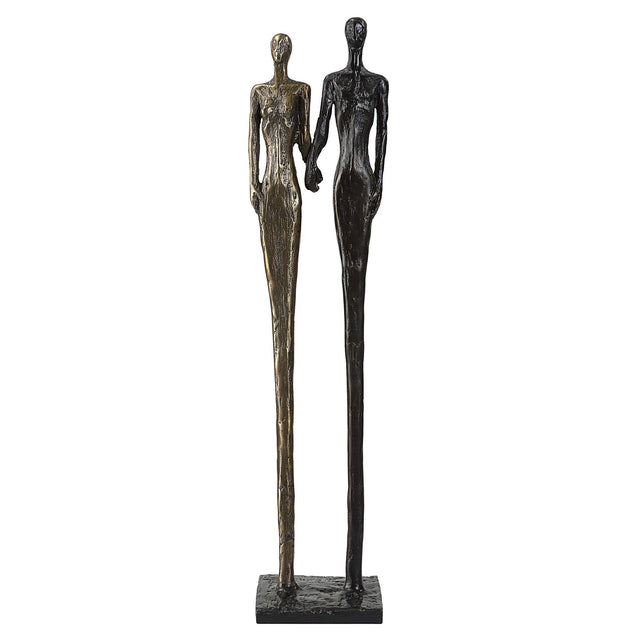 Uttermost Two'S Company Cast Iron Sculpture - Home Elegance USA